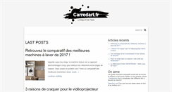 Desktop Screenshot of carredart.fr